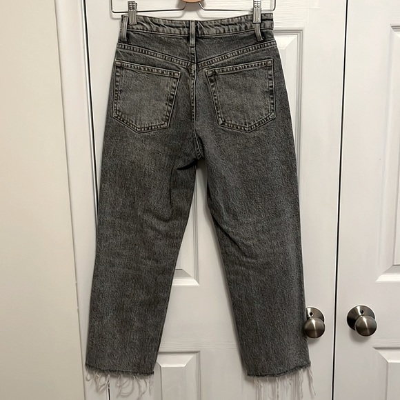 Topshop grey high waist jeans W24 L30 - Picture 2 of 6